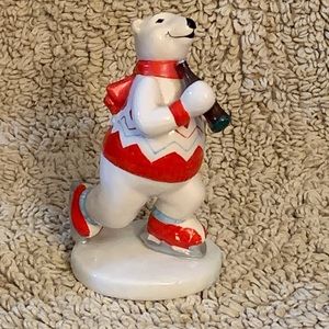 Coca Cola polar bear statue